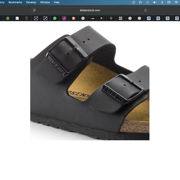 Birkenstock Arizona Sandals Black | Sz 40 - Picture 8 of 11
